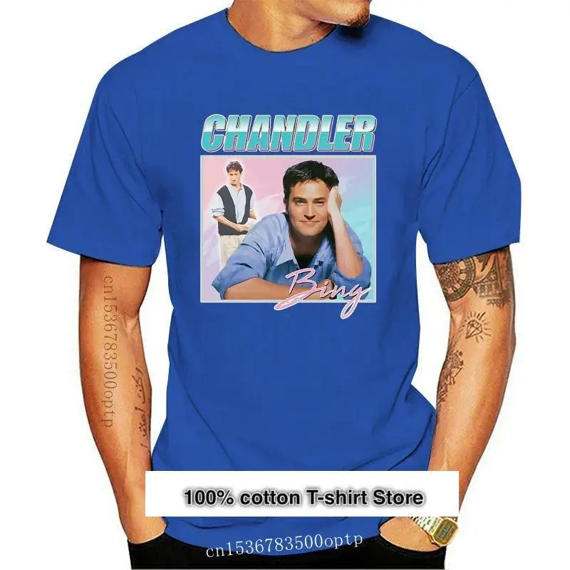 

2021 nuevos amigos Chandler Bing regalo 90s hombres mujeres Unisex T Shirt 2339 Camiseta Hombre Hiphop de camuflaje