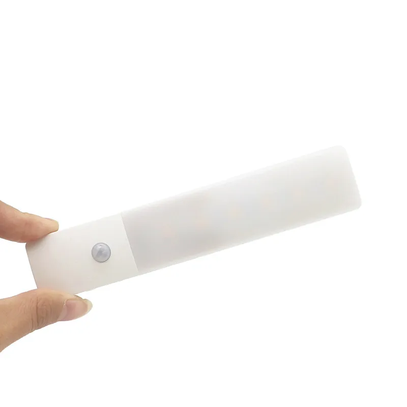 СВЕТОДИОДНАЯ беспроводная лампа с датчиком движения 6 светодиодов | Лампы и