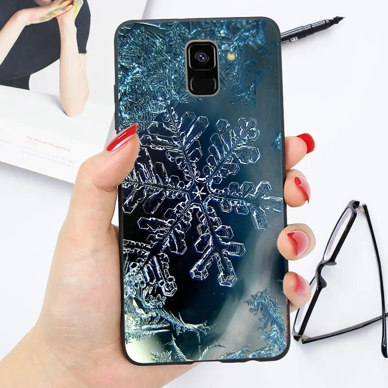 xx4 Чехол для samsung J4 Plus чехол Galaxy J6 плюс J3 J5 J7 чехол Крышка Глянцевая блестящая Coque - Цвет: xx4
