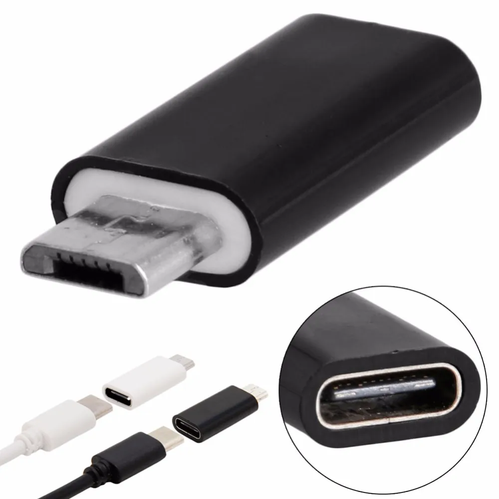 Micro USB 2.0 5Pin Male Jack to USB 3.1 Type C Female Connector Data Adapter