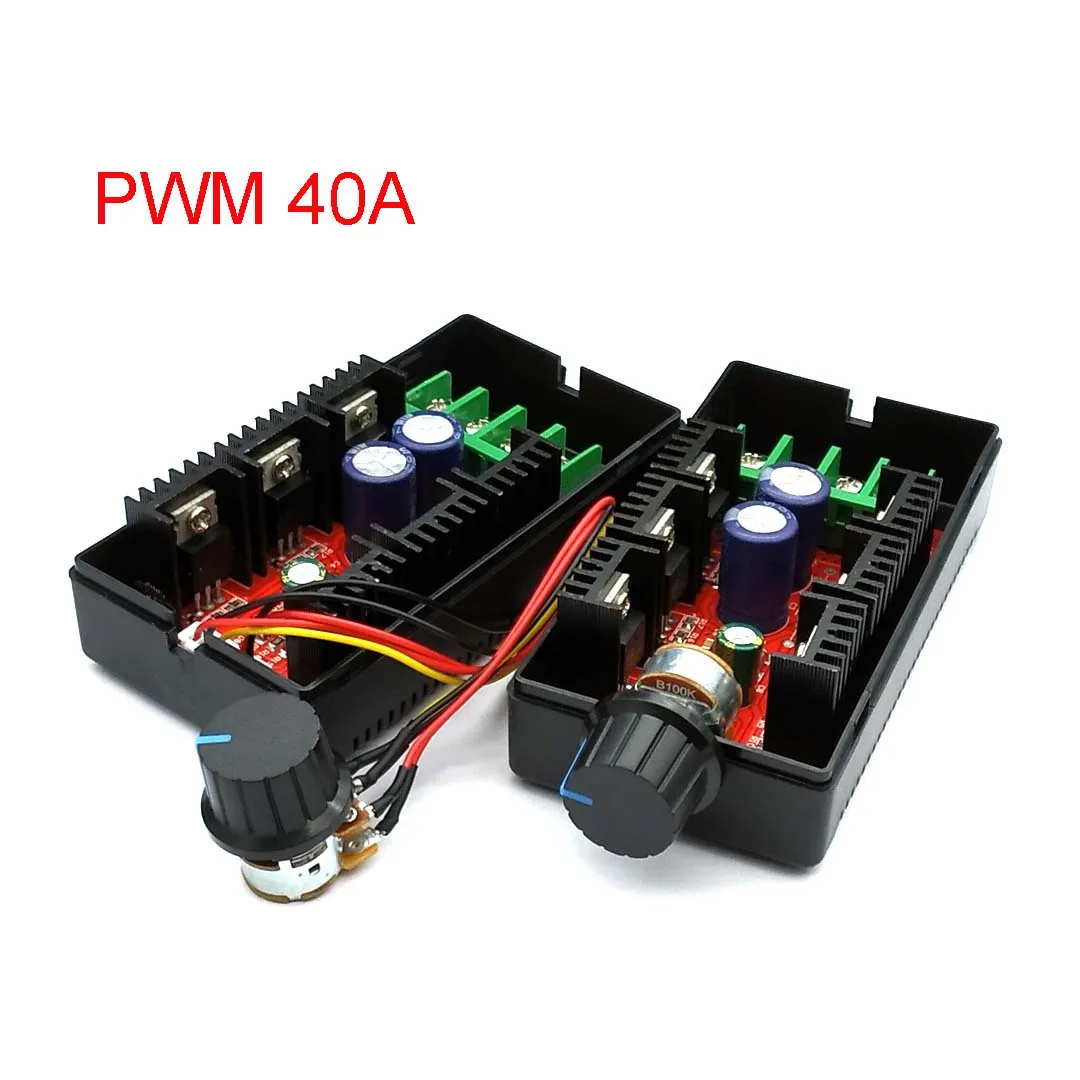 2000W 40A контроллер скорости двигателя постоянного тока DC 12V 24V ШИМ HHO RC автомобиль