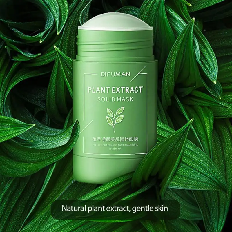 

Deep Cleansing Mud Mask Green Tea Oil Control Acne Cleansing Mask Remove Blackhead Fine Pores Moisturizing Skin Care TSLM2