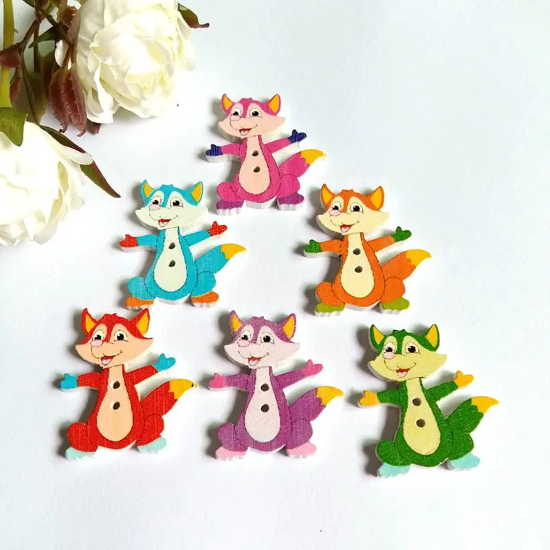 Для выведения токсинов 40 шт DIY случайный смешанный оптом лиса Форма Phantom живопись