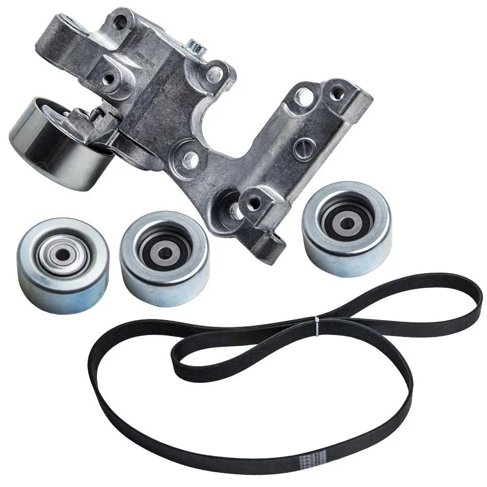 

Drive Belt Tensioner & Idler Pulley Kit for Toyota 4Runner Tacoma V6 166030P030