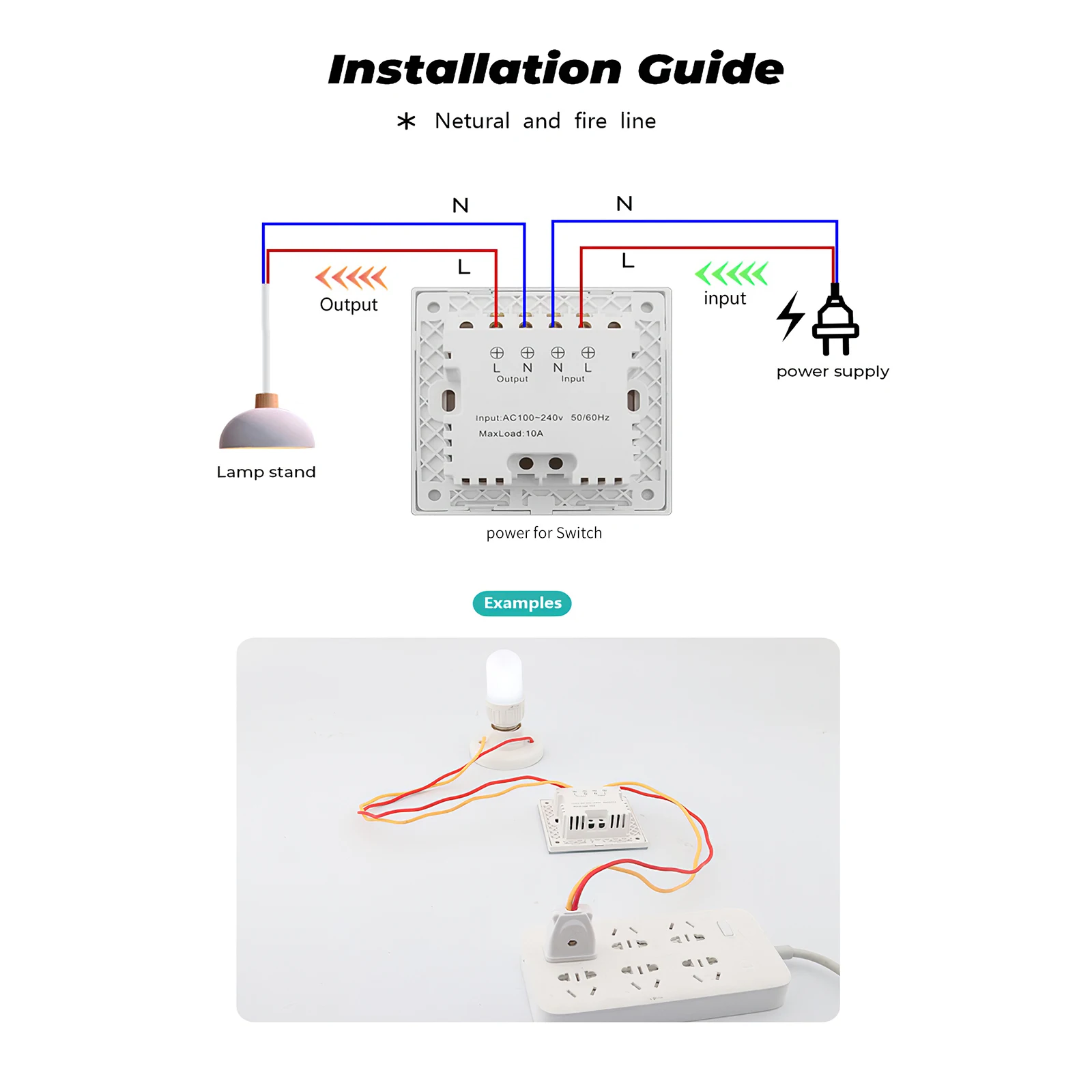

Intelligent Switch Sensor Infrared Sensor Switch Flameproof Wall Sensing Lamp Safe Motion Sensor 220-250V For Washing Room