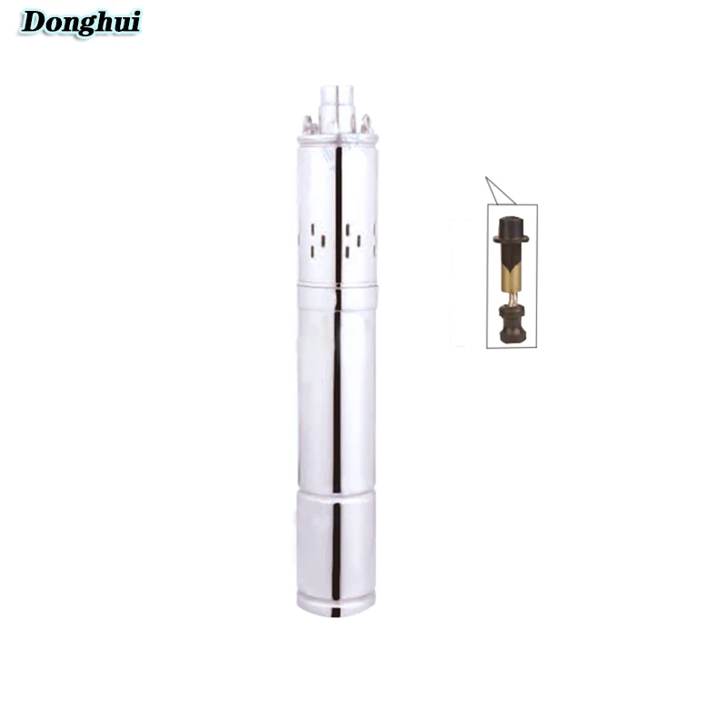 

Yiwu Donghui 72v 108v 288v solar water pump agriculture solar submersible deep well water pump for irrigation fountain