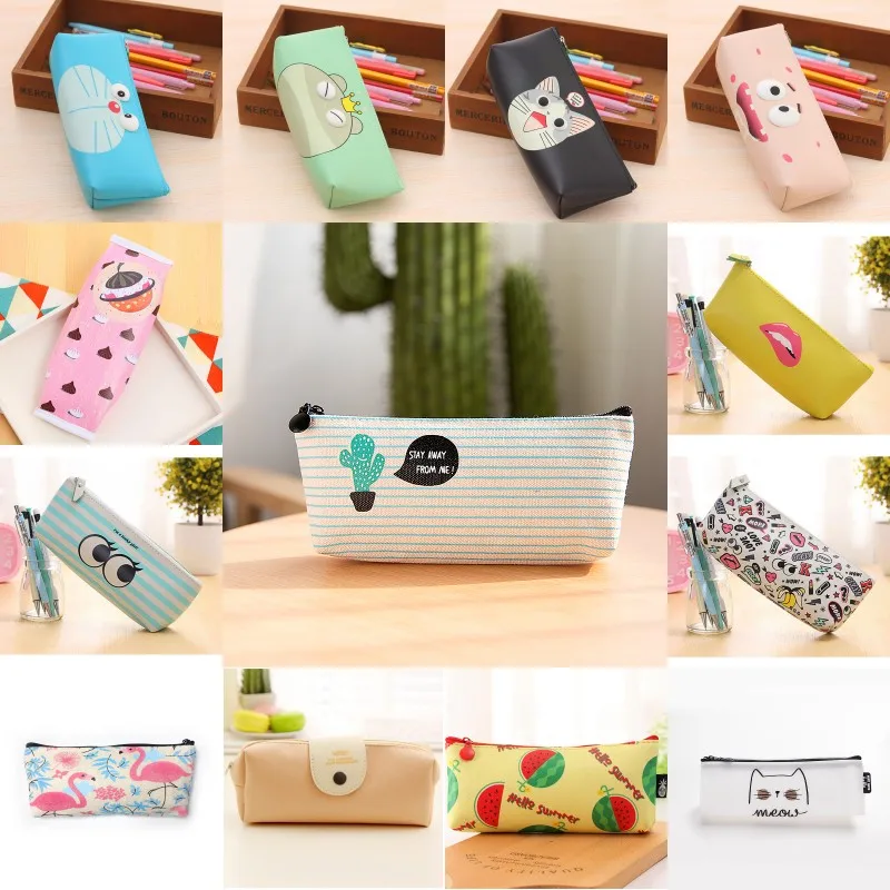 Милый офисный карандаш для студентов чехол телефона фотокарандаш на молнии