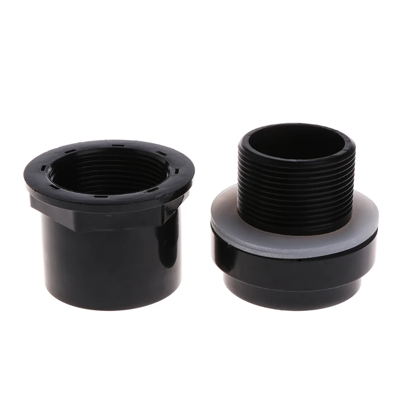 

Aquarium Inlet Outlet Fitting Head Water Pipe Fitting Connector 20/25/32/40/50mm W3JA