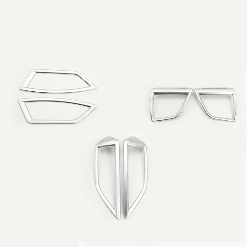 

Auto ABS Chrome Air Conditioning Outlet Decoration Paste Fit For Subaru Forester 2019-2021 Car Accessories Interior Decoration