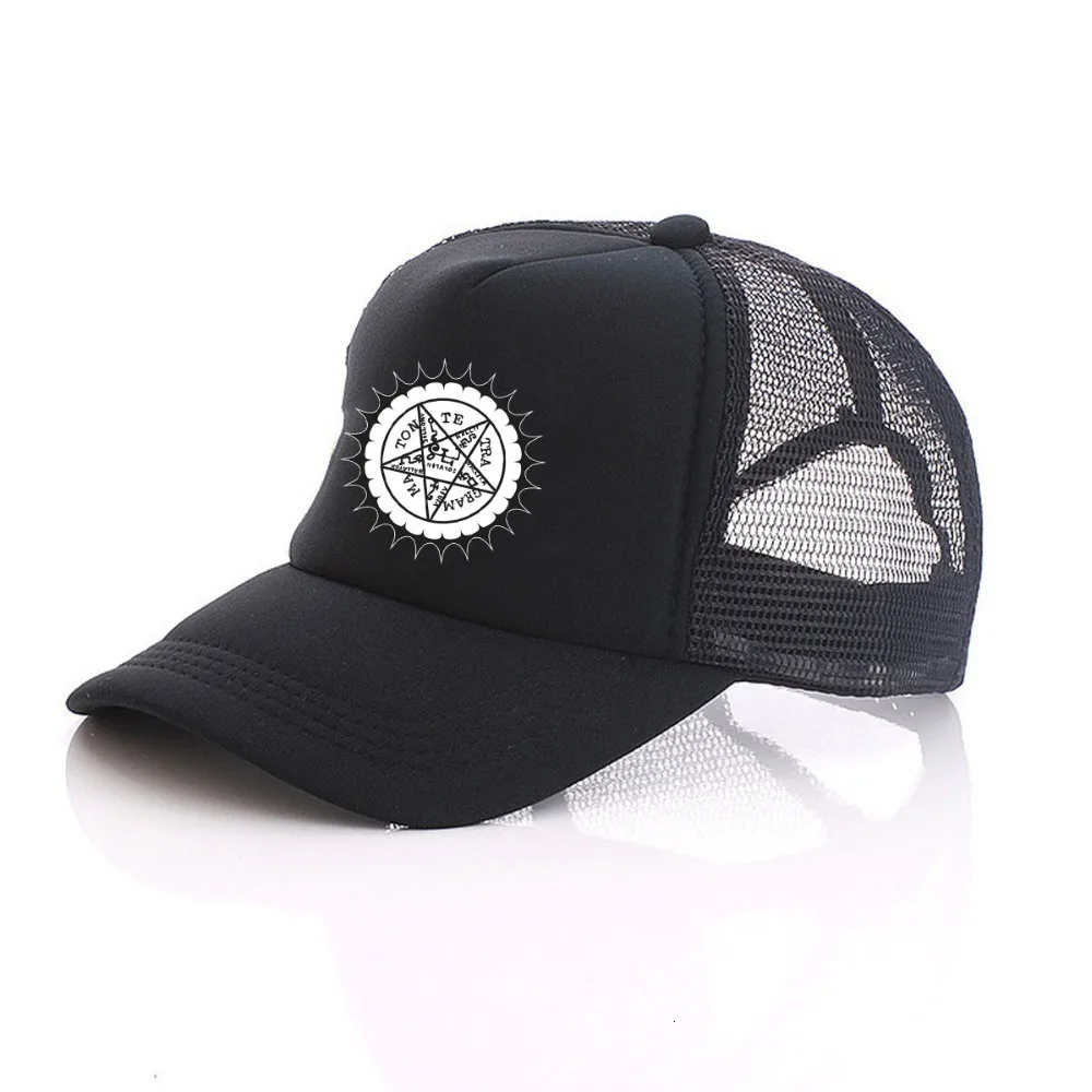 

Anime Black Butler Sebastian Hat Men Women Trucker Summer Caps Adjustable Baseball Mesh Cap