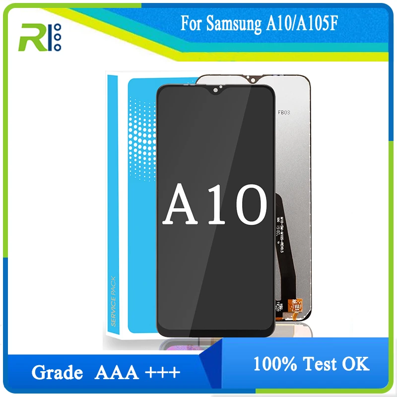 

Оригинальный ЖК-дисплей 6,2 дюйма для SAMSUNG Galaxy A10 A105 A105F SM-A105F, ЖК-дисплей, экран, дигитайзер, монтаж, Сервисный пакет