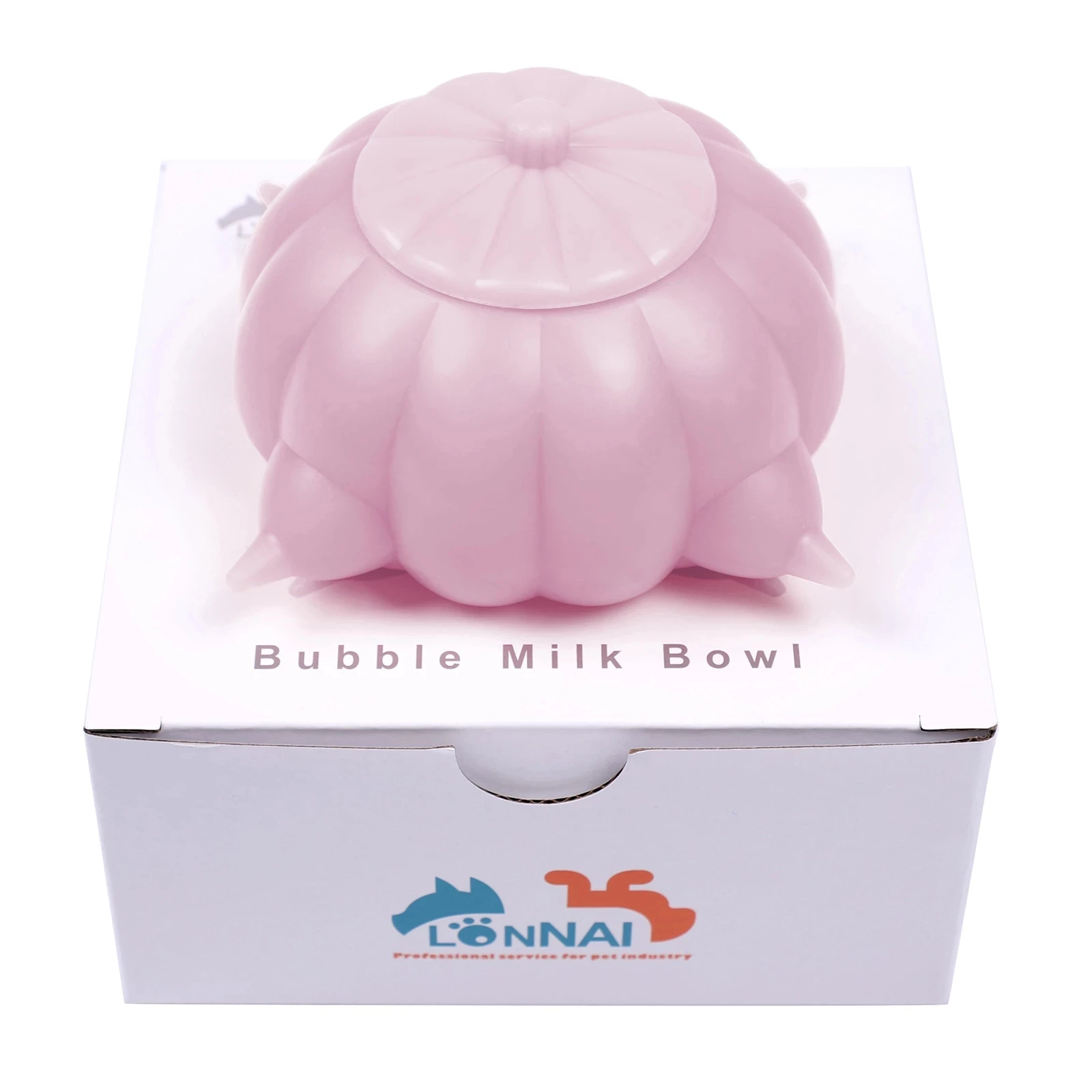 Cuenco de leche con forma de burbuja para beb&eacute;, tetina de silicona para reci&eacute;n nacido, cachorros/perros/gatos, alimentador de leche y agua, dispensador de alimentos, nueva generaci&oacute;n-5