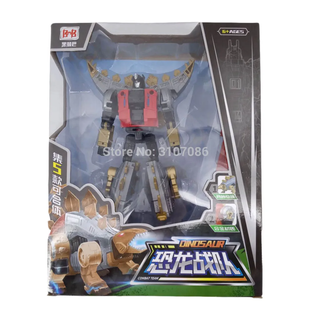 BMB трансформация Dinoking Volcanicus Grimlock Slag Sludge Snarl Swoop slash Dinobots 5в1 сплав фигурка робота игрушки