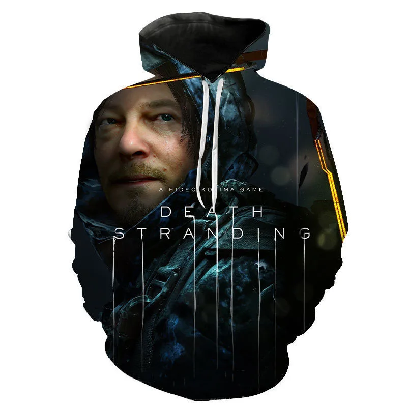 

Game Death Stranding 3D Print Hoodies Men Women Fashion Sweatshirt Oversized Hoodie Harajuku Streetwear Kids T Men-Pullovers