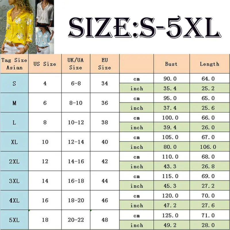 

Women Long Sleeve Blouse Loose Tops Ladies V Neck Casual Office Work Shirt Plus 2020 Brand New Style