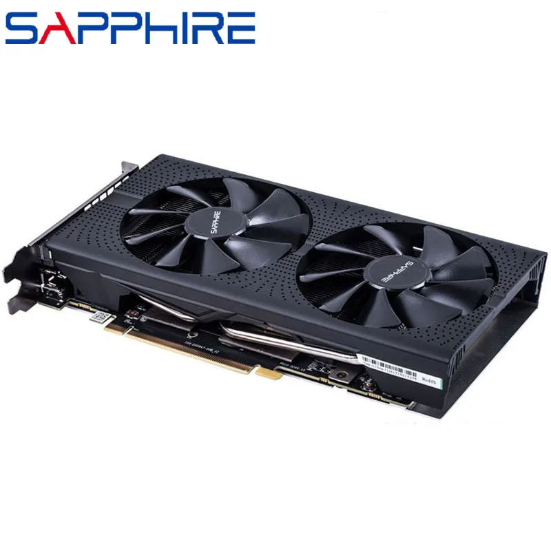 Видеокарта SAPPHIRE RX 570 4 Гб 500 бит GDDR5 графические карты для AMD серии VGA RX570 DisplayPort HDMI DVI