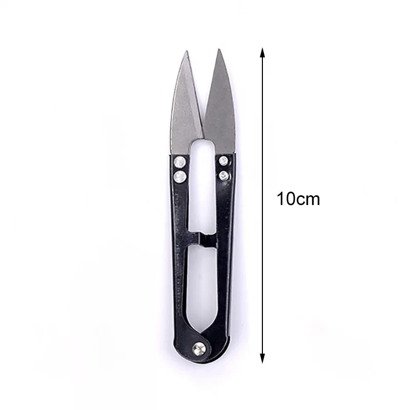 

3Pcs Multicolor Trimming Sewing Scissors Nippers U Shape Clippers Yarn Stainless Steel Embroidery Craft Scissors Tailor