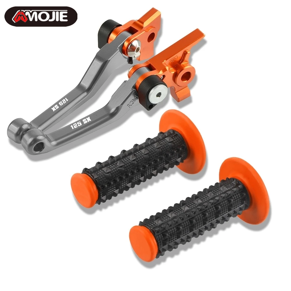 

125SX Motocross Non-slip Hand Grips Handlebar Motorcycle accessories FOR 125SX 2016 2018 Dirt Bike Brake Clutch Levers 125 SX