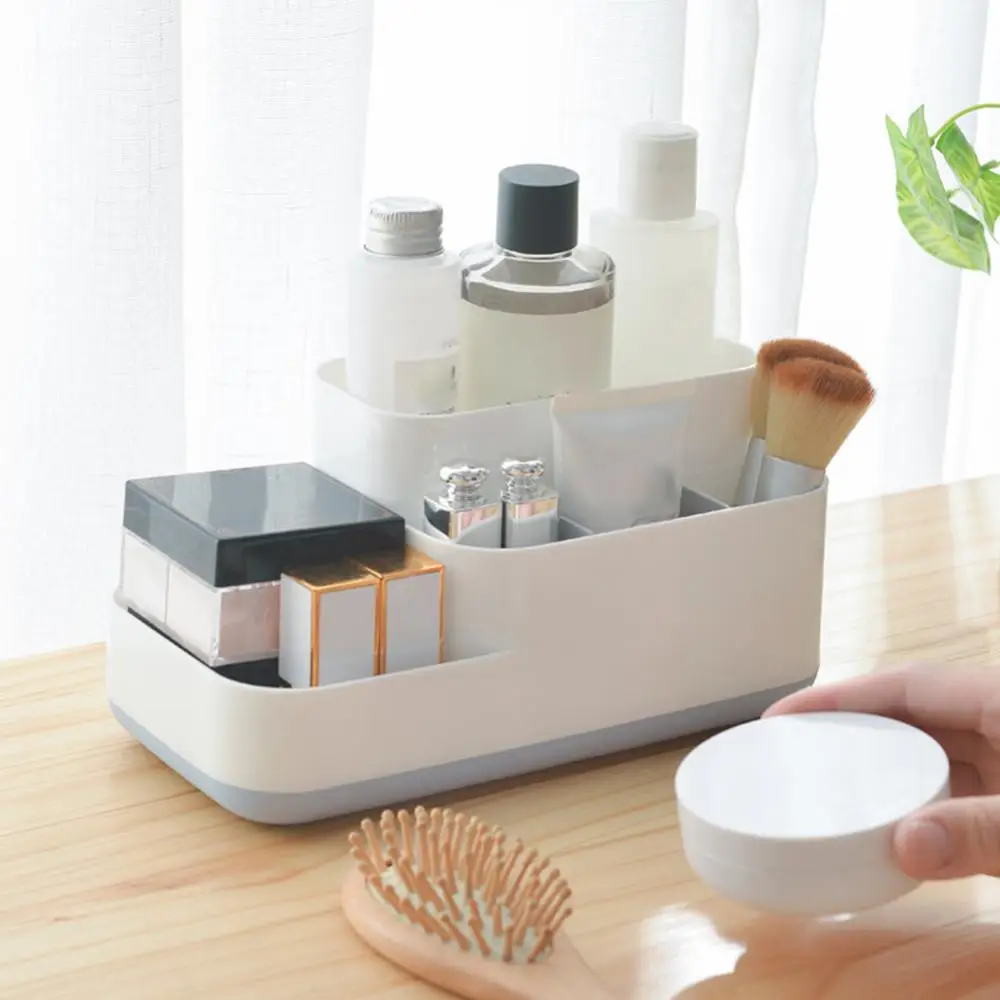 

5 Grids Cosmetic Brush Storage Box Holder Makeup Jewelry Container Organizer