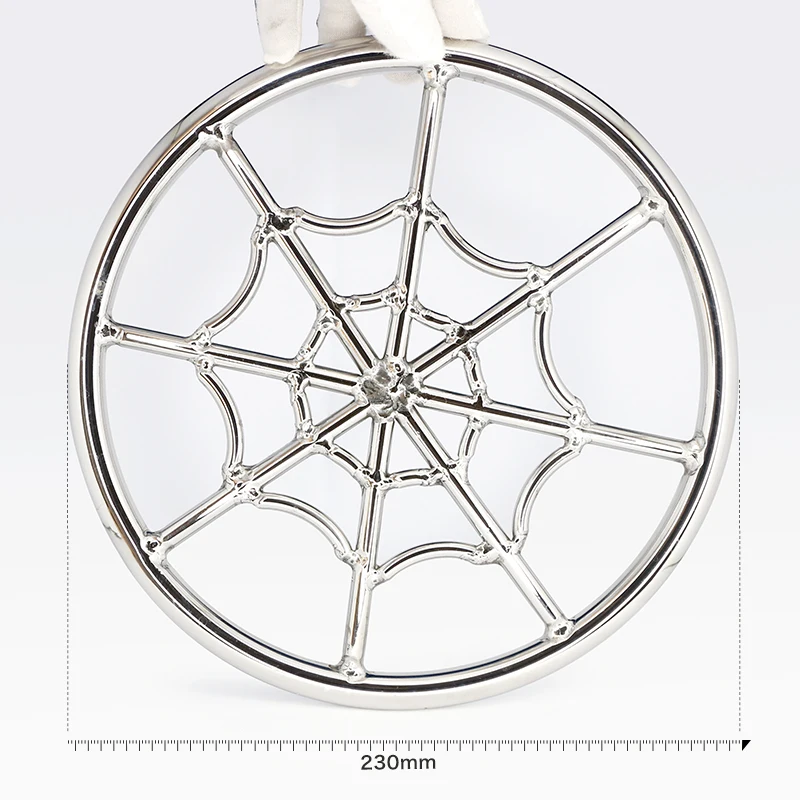 Паук Паутина из нержавеющей стали японское шибари кольцо подвеска бондаж