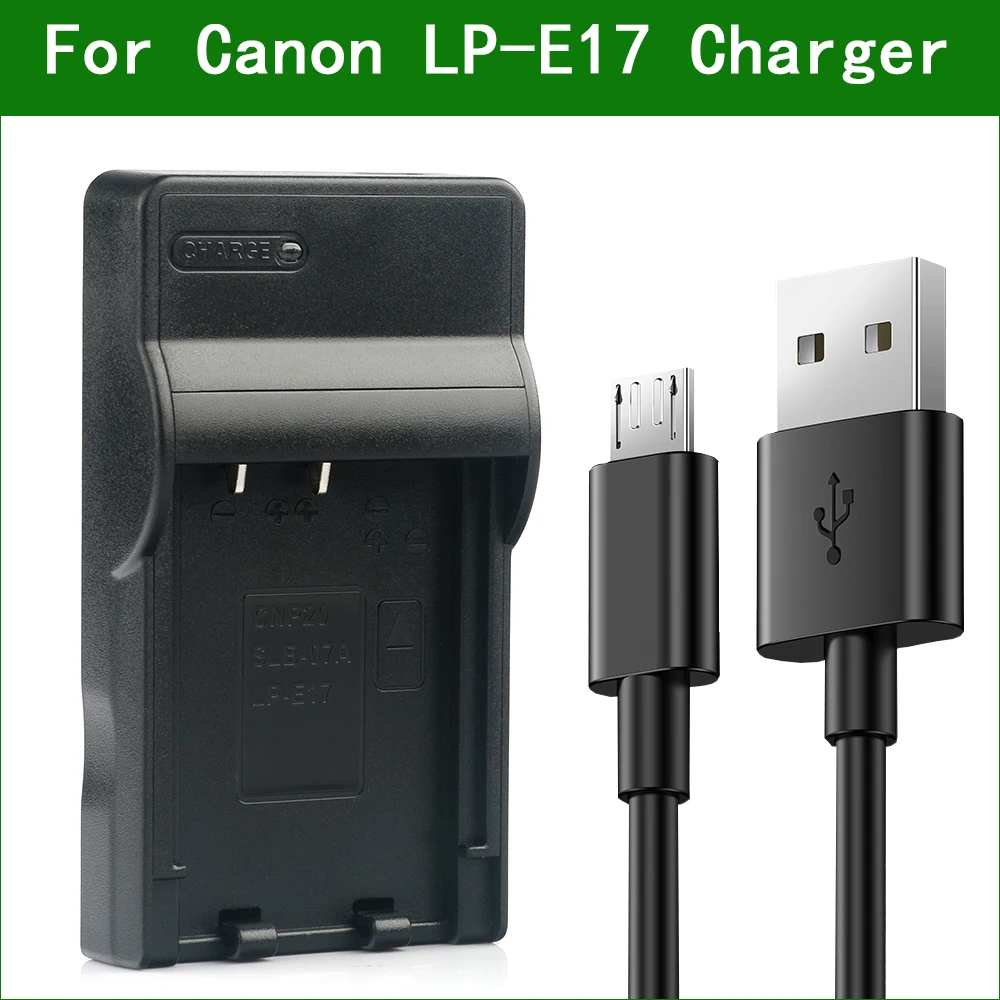 LP E17 LC E17E Камера Батарея Зарядное устройство для цифровой однообъективной