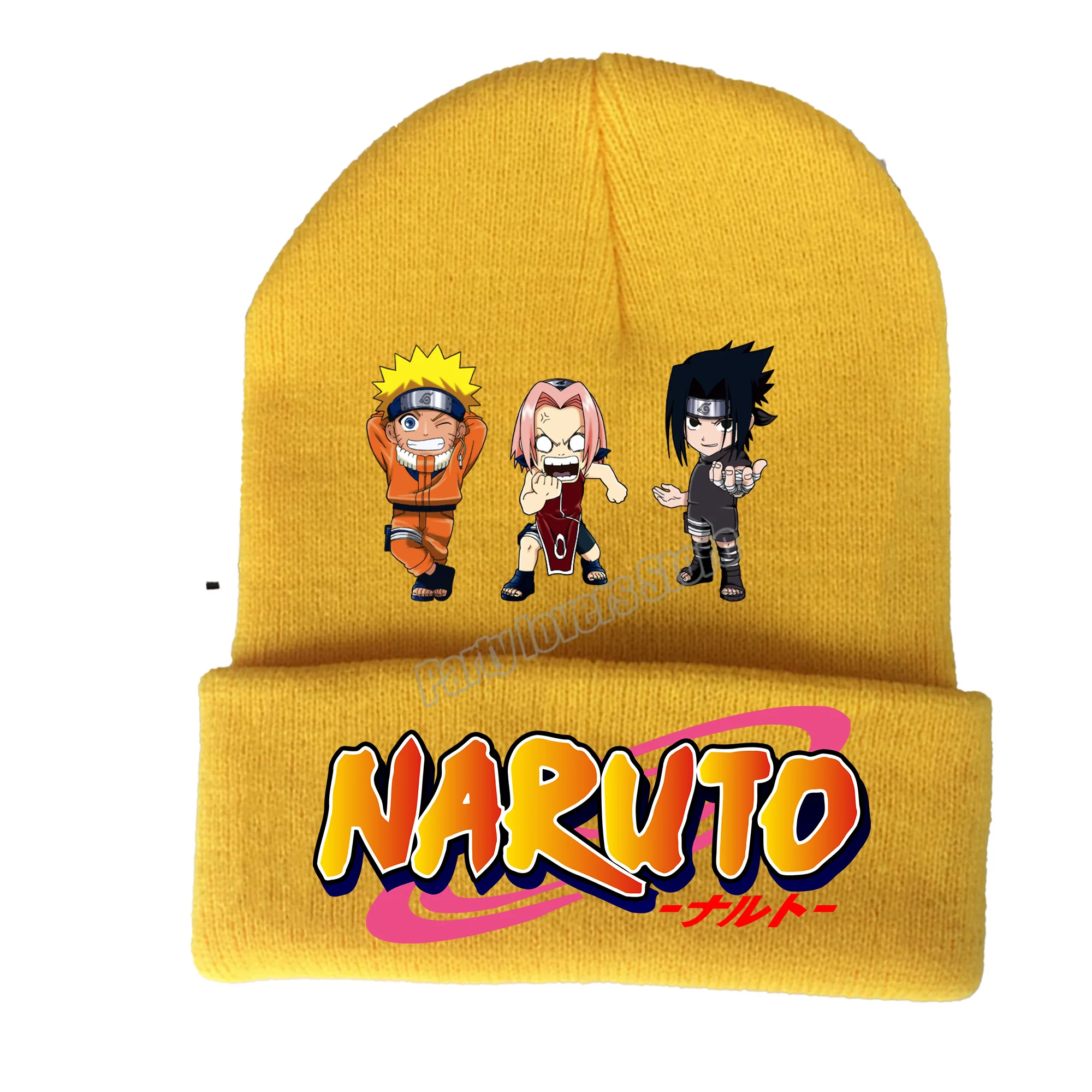 Naruto Knit Hat Adult Baby for Boy Warm Winter Kids Beanie Children Hats Girls Boys Cap Gift | Мебель