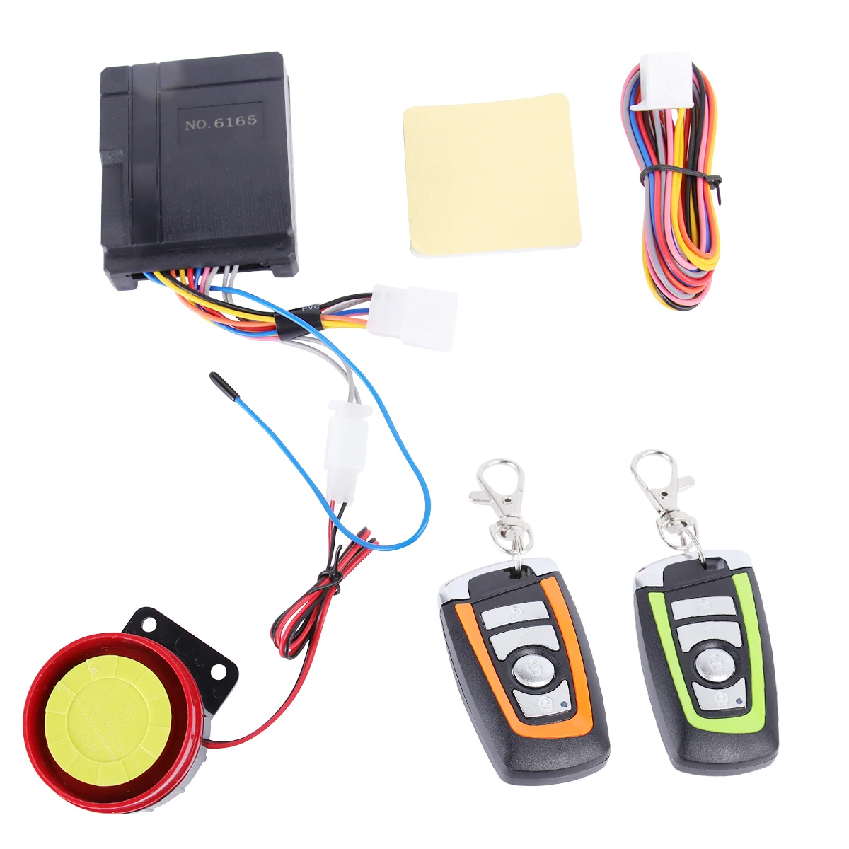 2 шт. Противоугонная сигнализация для запуска двигателя скутера мотоцикла |
