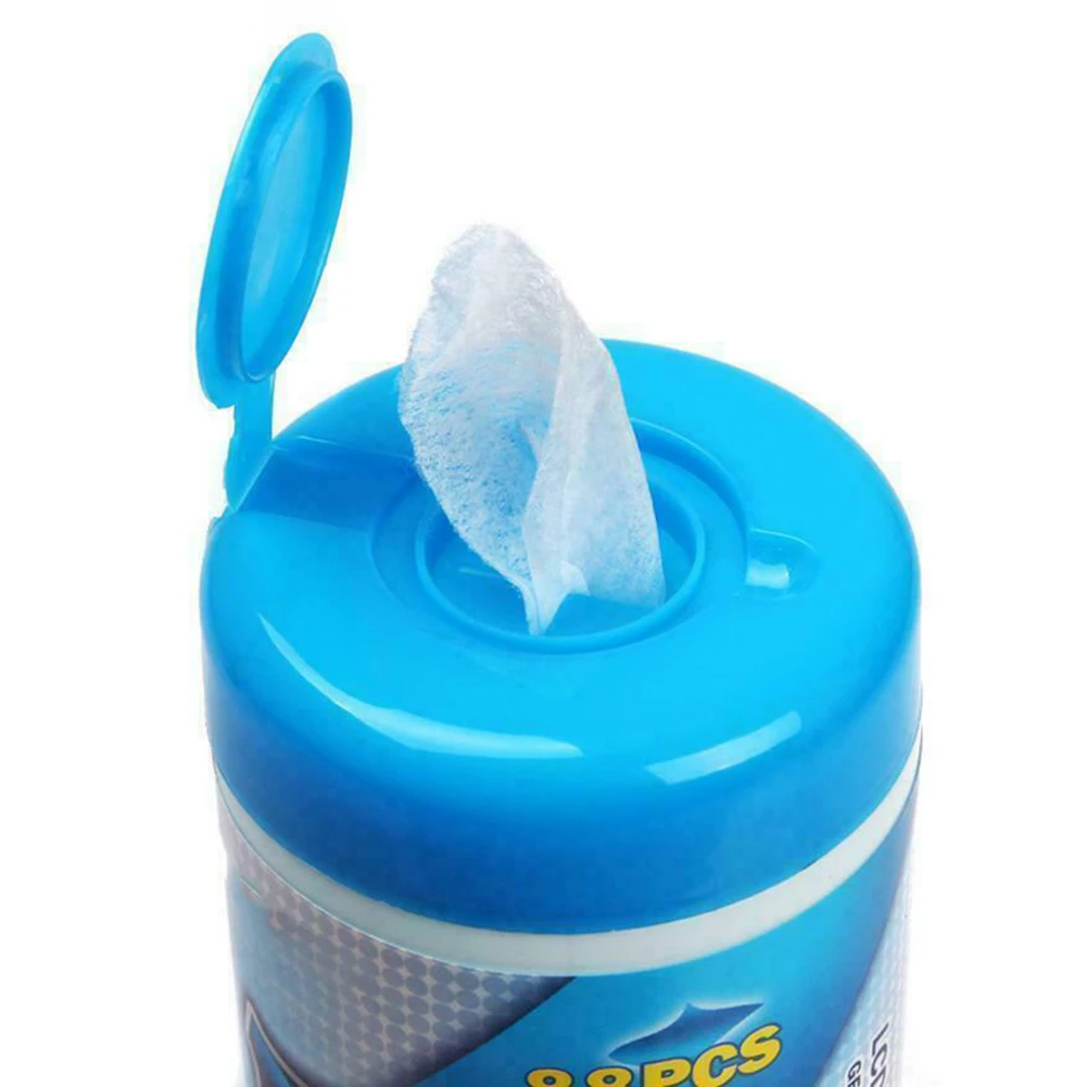 88Pcs/Box Cleaning Wet Wipes Soft Laptop Monitor LCD Phone Screen Lens Glass Wipes Hi dropship