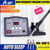 a bf soldering station 203h 90w 205h 150w high frequency eddy current soldering station lead free solder soldering iron station