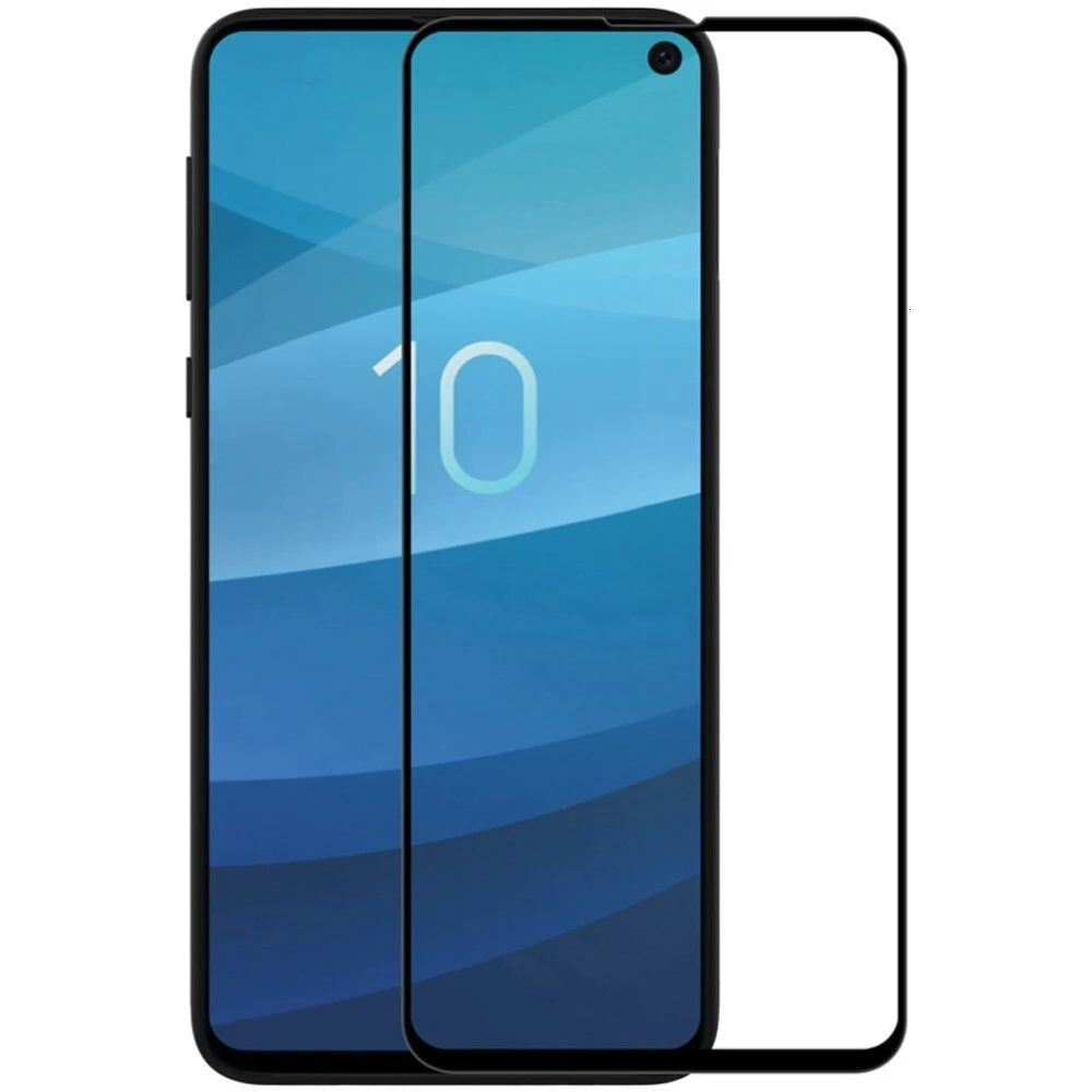 Black Закаленное стекло для защиты экрана для samsung Galaxy S10e NILLKIN Amazing 3D CP+ MAX Nano анти-взрыв 9H защитное стекло - Цвет: Black
