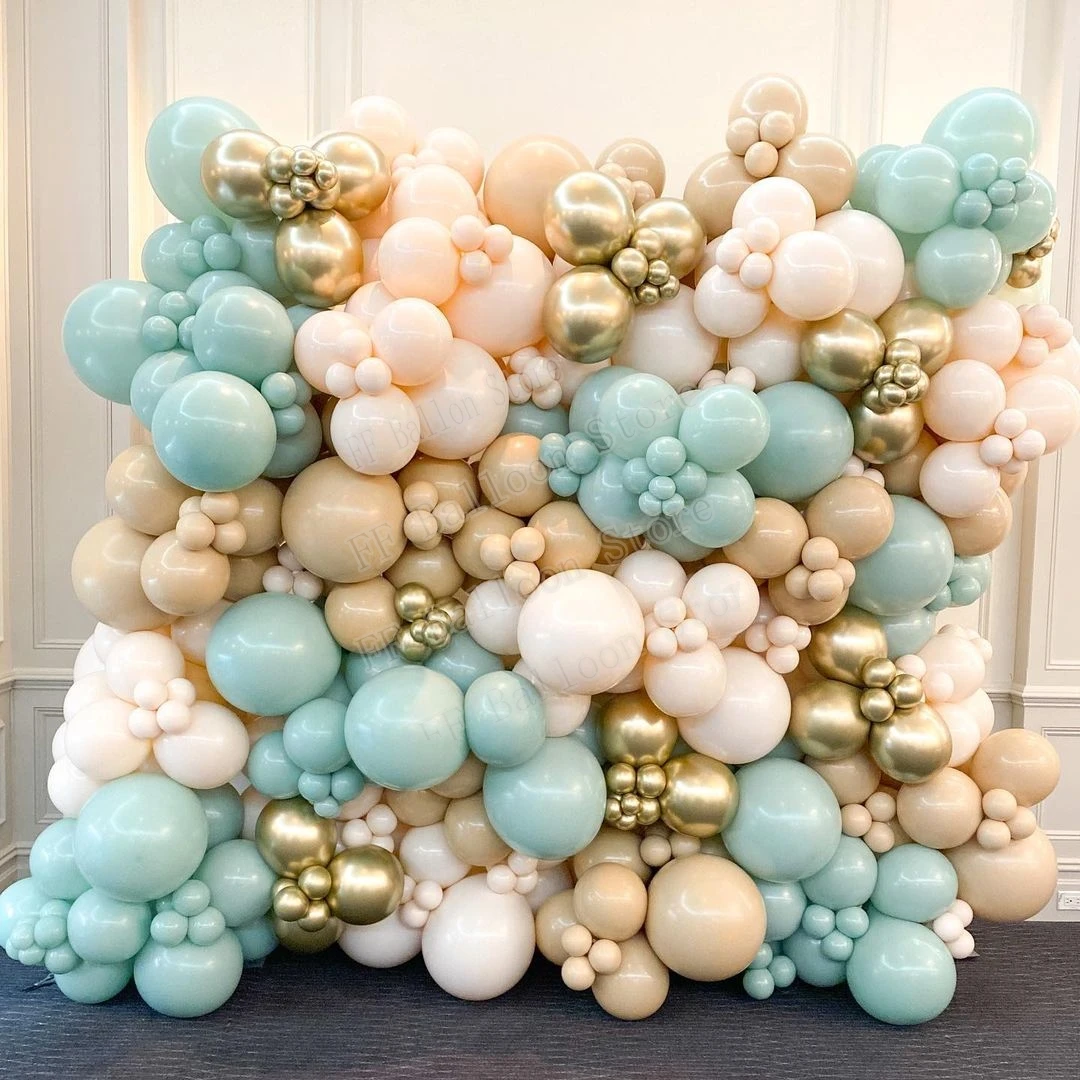 

316pcs Double Cream,double Apricot Balloon Arch Wreath Set Party Birthday Wedding Decorations Party Supplies Decoration