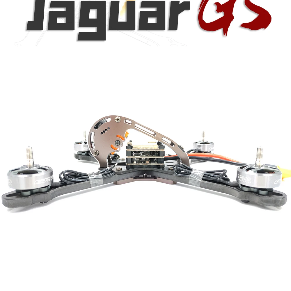 Комплект рамы для квадрокоптера AlfaRC Jaguar LSX5 220 мм из углеродного волокна 5 дюймов 6