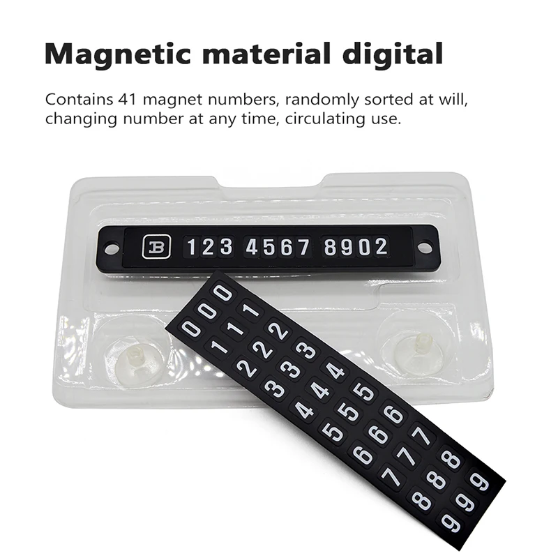 NOANS 1X Автомобильная Временная парковочная карта Магнитная для Nissan Qashqai J11 Juke Tiida