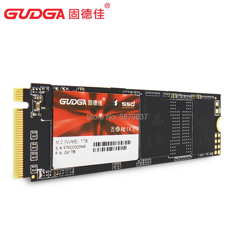 Внутренний твердотельный накопитель GUDGA M.2 22*80mmPCIE NVMe 256 ГБ жесткий диск m2 PCI-e nvme для