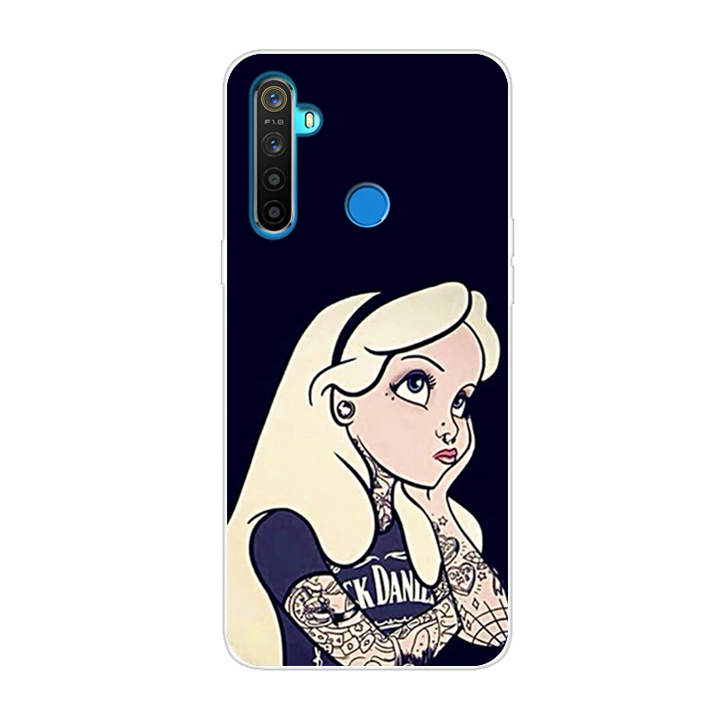 Силиконовый чехол для OPPO Realme 5 чехол милый Тигр мягкий ТПУ чехол для OPPO Realme Q задний Чехол Realme 5 Pro чехол для телефона s Capa