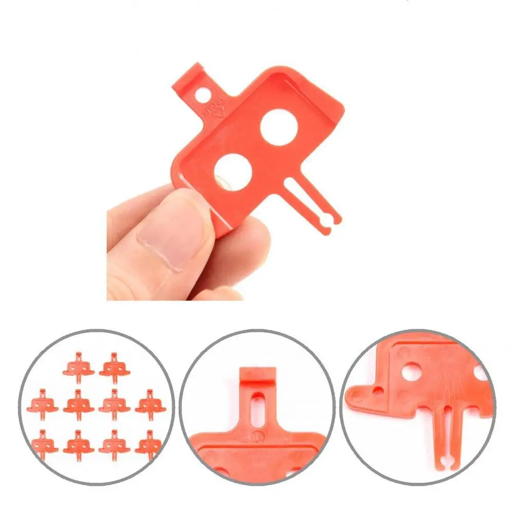 

Accessory 10Pcs Practical Bicycle Brake Pad Spacer Instert Tool Universal Bicycle Brake Spacer Anti-crack for Bike