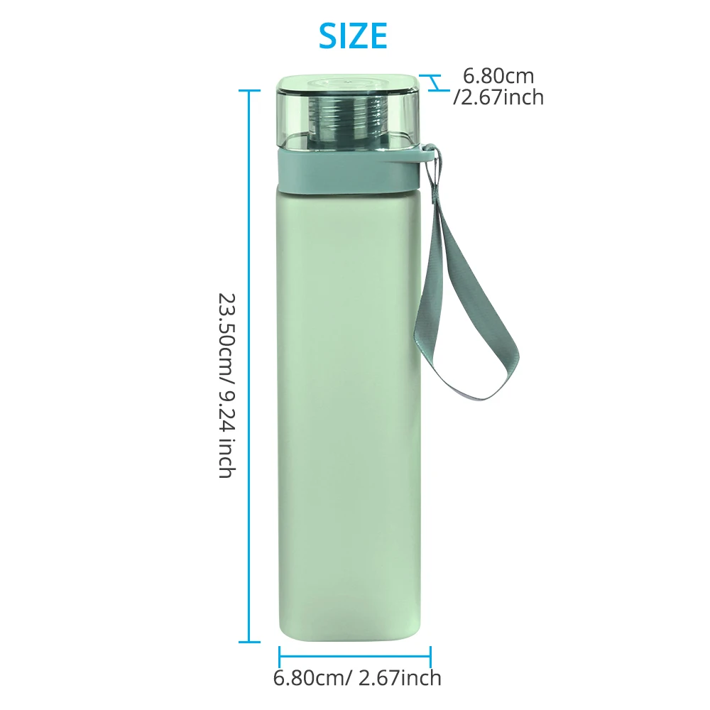 

Hot Sports Water Bottle 700ml Outdoor Travel Portable Leakproof Drinkware Climbing Tour Hiking Camping Drinkware Equipment