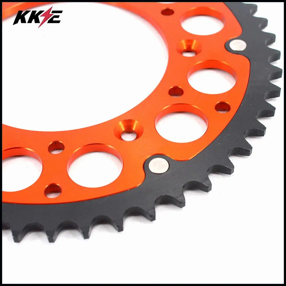 51T заготовка цепная Звездочка для KTM SX SX-F EXC EXCF EXCW XCW XC XCF 125 150 250 200 450 300 350 500 520 525 530