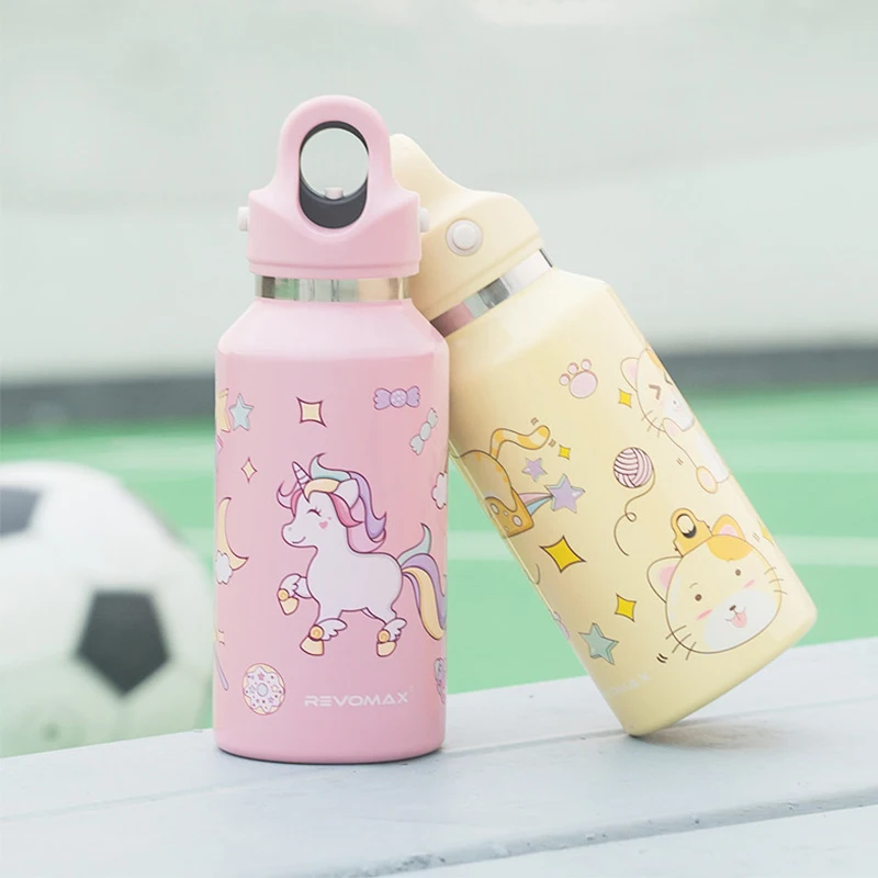 Изолированная бутылка для воды с двойными стенками спортивные бутылки