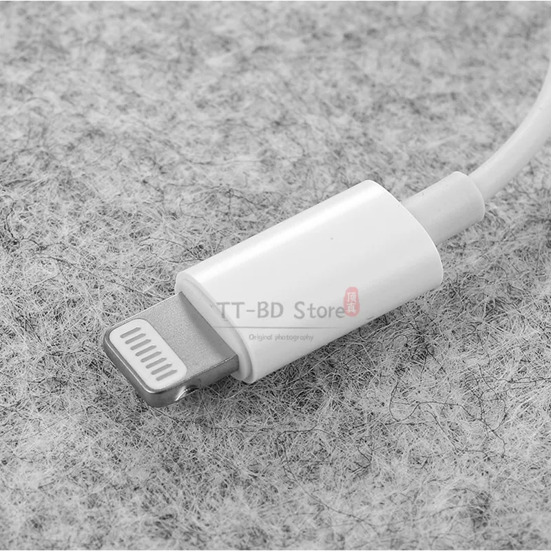 

Original Apple Earpods Lightning Plug & iPhone12 iPhone12 Mini iPhone 12 Pro iPhone 12 Pro Max Earpods In-ear Earphones Sport E