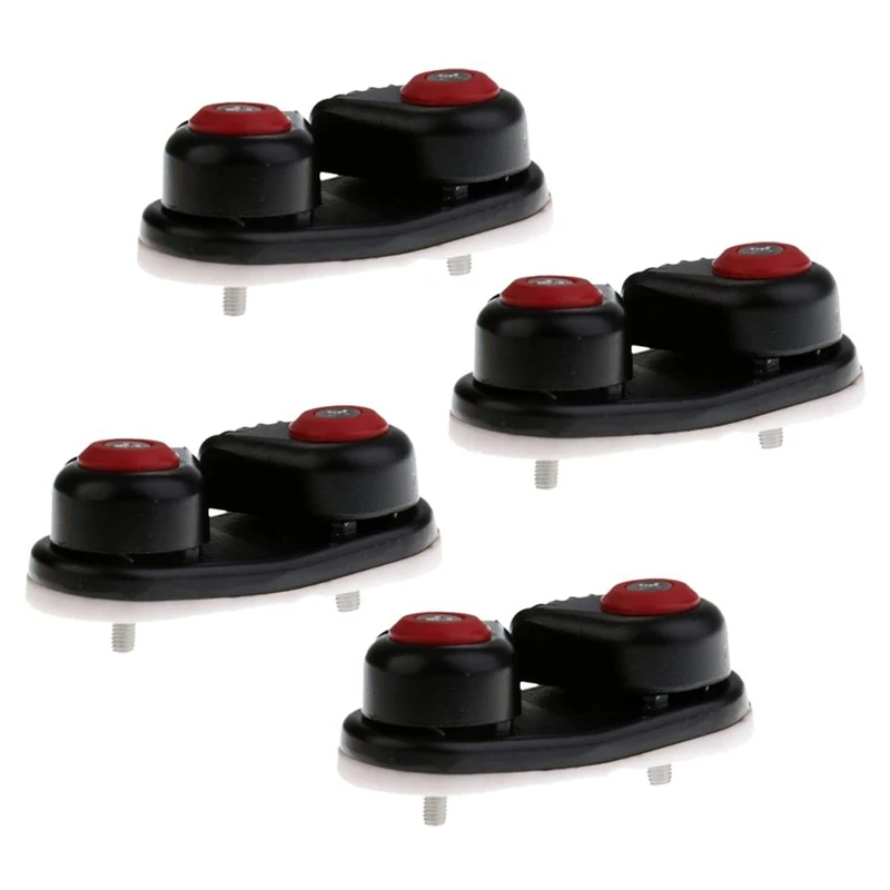 4 шт. шарикоподшипник для морской лодки быстрый ввод Cam Cleat линейных размеров до 5/8