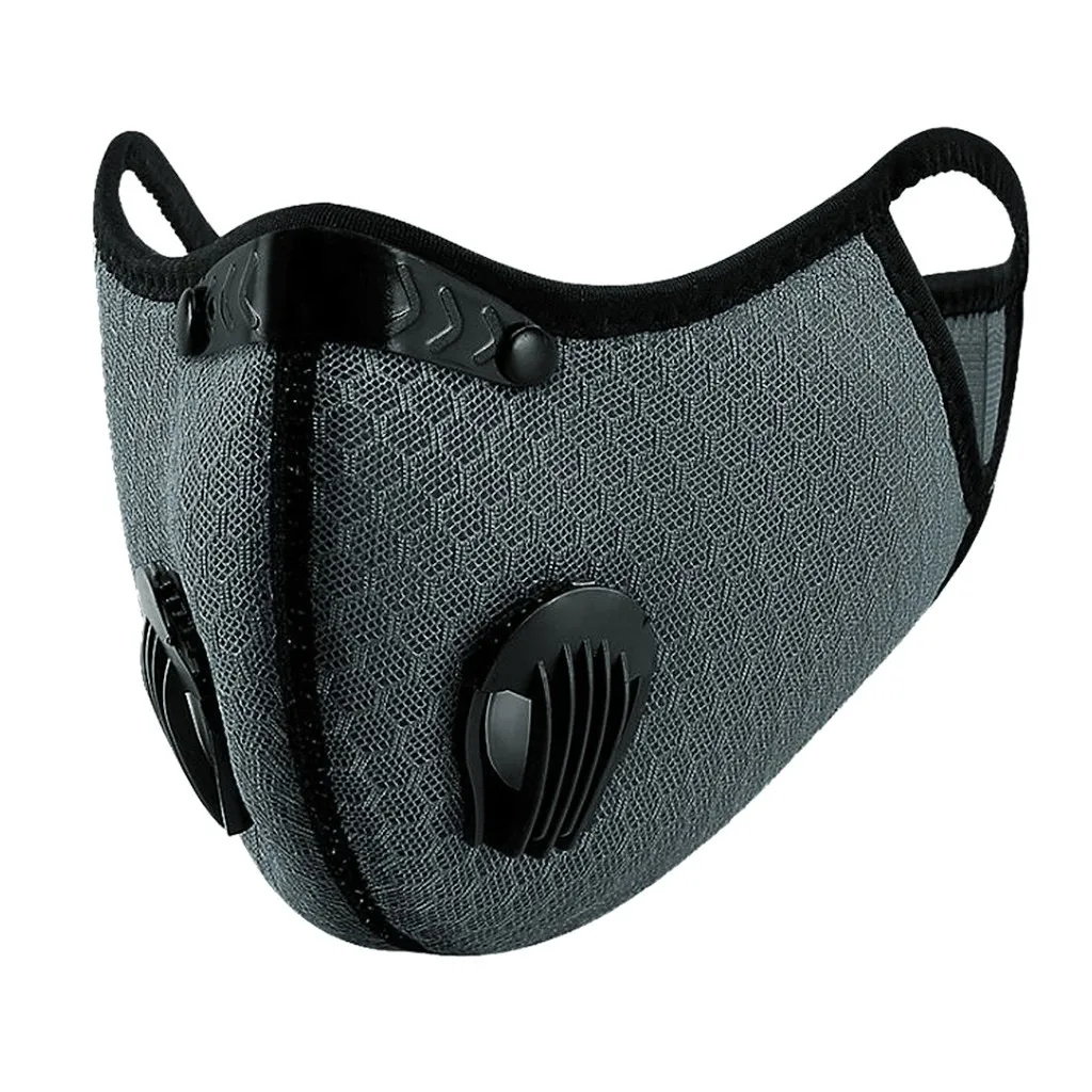 

Mouth Mask Filter Pm2.5 Air Pollution Mouth Face Sponge Masks Washable Reusable With Breathable Valves Mask Mascarillas Masque