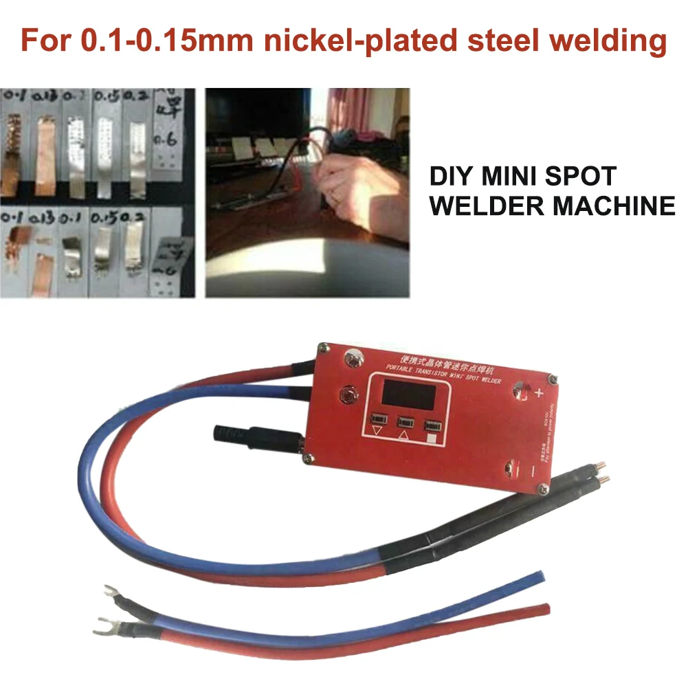 1 шт. портативный мини аппарат для точечной сварки с аккумулятором 18650|Аппараты