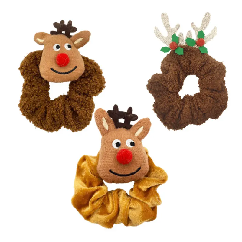 

1 шт. рождественские резинки, рождественские аксессуары для волос для женщин, девочек, резинки для мытья лица для макияжа, эластичные резинк...