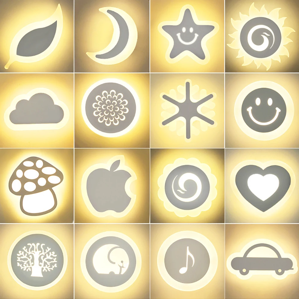 Светодиодные Настенные светильники в скандинавском стиле современное бра для