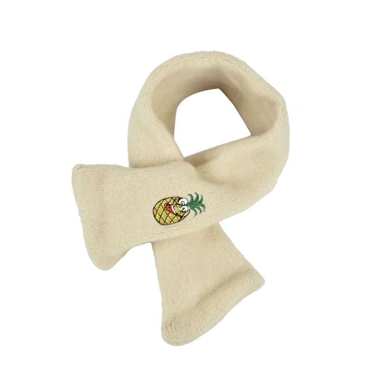 Бренд YILIAN детские для малышей зимний шарф девочек мальчиков и из хлопка толстые