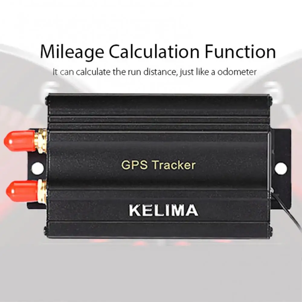 

Car Auto GPS Tracker Tracking Device with Remote Control Anti-theft Alarm System Automobiles Security Protection