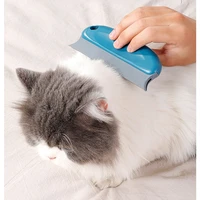 pet massage brush pet hair removal brush dog cat efficient hair removal device pet grooming massage tool to remove loose hairs