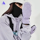 Лыжные перчатки, женские профессиональные лыжные перчатки, сверхлегкие плотные теплые зимние перчатки с флисовой подкладкой до-30 , водонепроницаемые перчатки для сноуборда