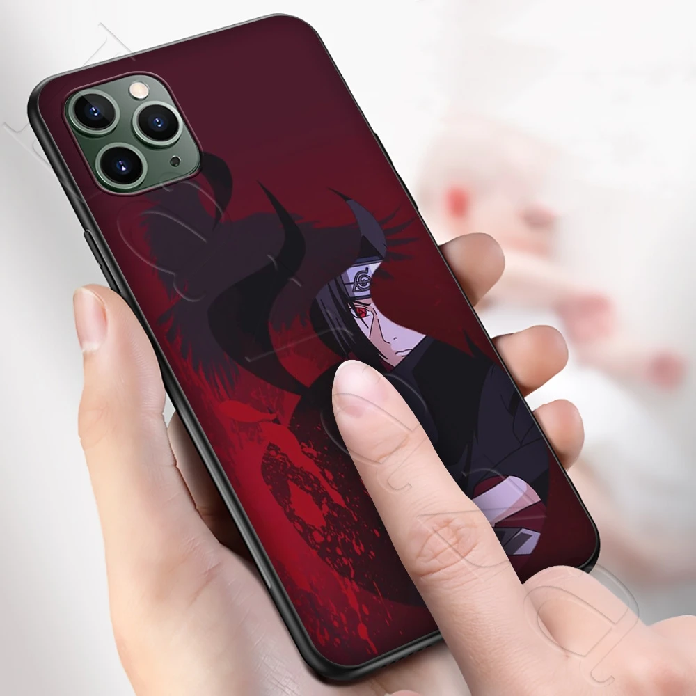 Lavaza аниме Наруто Обувь в стиле Итачи Учиха арт силиконовый мягкий чехол для iPhone 12